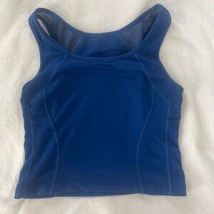 lululemon athletica Blue Tank Top